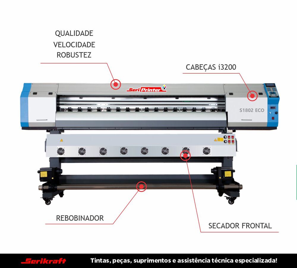 Seriprinter 1802 SUBLIMÁTICA