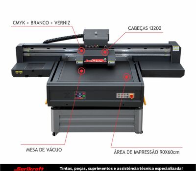 Seriprinter FLATBED 9060