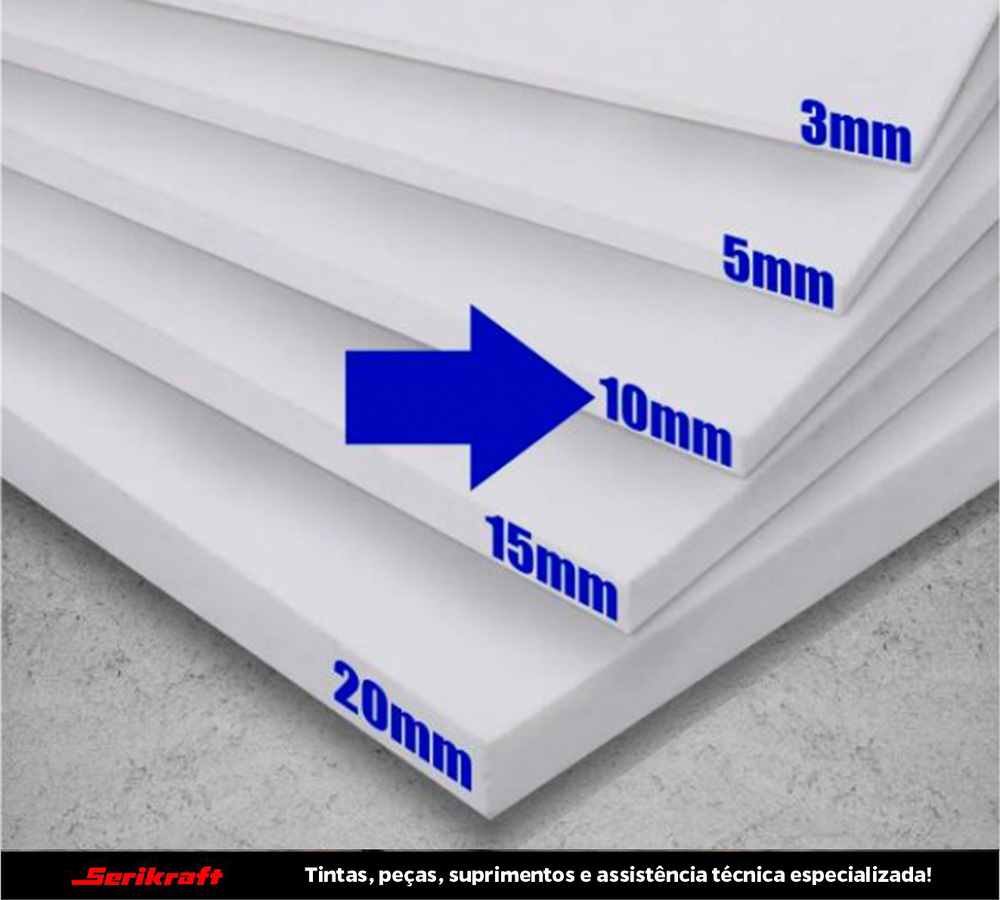 Chapas PVC expandido