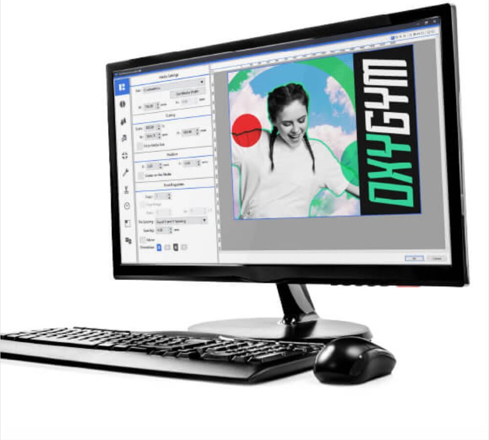 Roland DGXPRESS UG-642 Impressora UV C/ Recorte